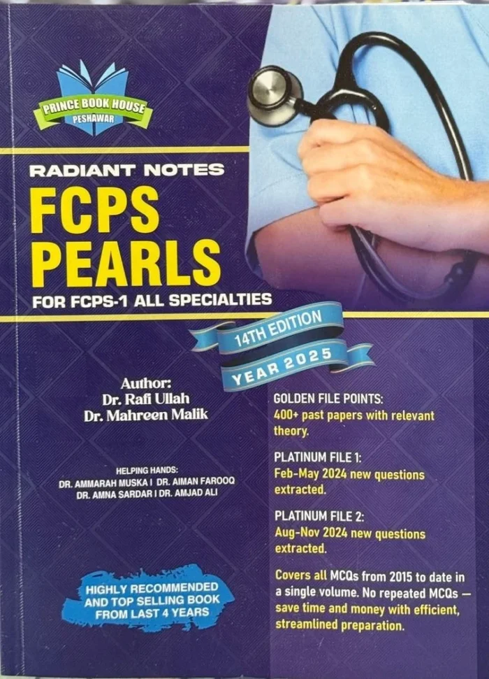 Radiant Notes FCPS Pearls 14th Edition Book