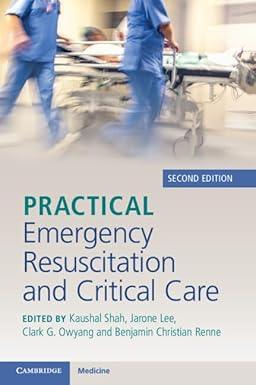 emergency resuscitation and critical care book emergency resuscitation and critical care book