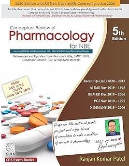 Conceptual Review of Pharmacology Conceptual Review of Pharmacology