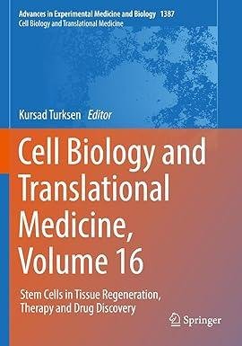 Cell Biology and Translational Medicine, Volume 16 Cell Biology and Translational Medicine, Volume 16