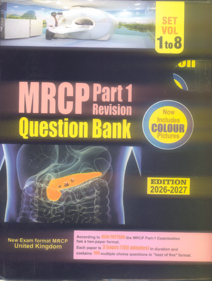 Pass Medicine MRCP Part 1 Revision Question Bank 8 Volumes Set