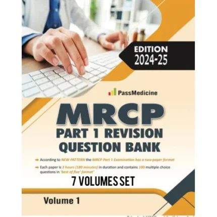 Passmed MRCP Part 1 Revision Qbank 2024-2025 7 books set