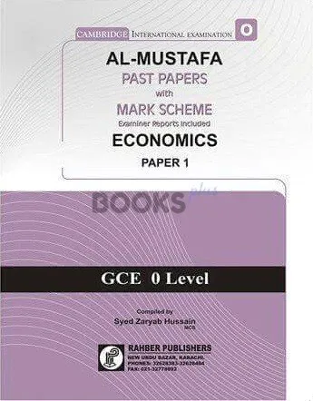 Al Mustafa O Level Economics P1 Unsolved Upto 2024