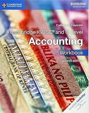 Cambridge IGCSE and O Level Accounting Workbook 2nd Edition