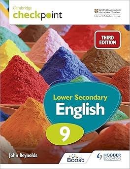 Cambridge Checkpoint Lower Secondary English Student’s Book 9 3rd Edition Hodder