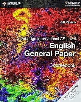 Cambridge International AS Level English General Paper Coursebook