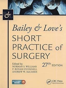 Bailey & Love's Short Practice of Surgery, 27th Edition