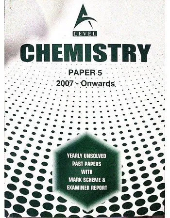 A Level Chemistry Paper 5 Unsolved upto Nov 2022