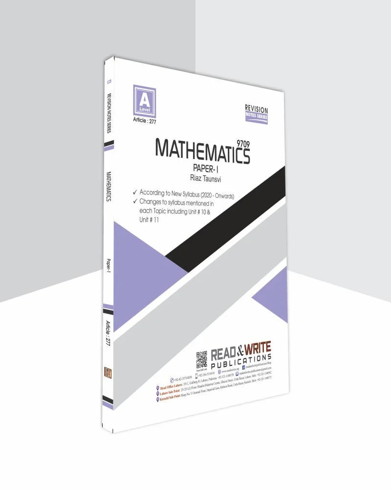 A Level Mathematics Paper-1 Revision Notes Art 277 A Level Mathematics Paper-1 Revision Notes Art 277