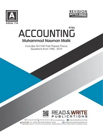 AS Level Accounting Notes by M Nauman Malik Art #114