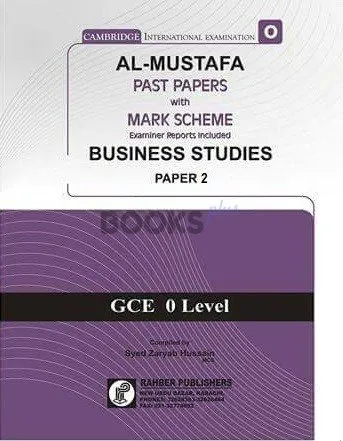 Al Mustafa O Level Business Studies P2 Unsolved Upto Nov 2021