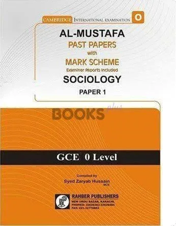 Al Mustafa O Level Sociology P1 Unsolved Upto Nov 2021 Al Mustafa O Level Sociology P1 Unsolved Upto Nov 2021