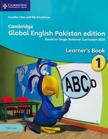 Cambridge Global English Learner’s Book 1 Pakistan Edition (NOC) is a specially adapted English language learning resource developed for primary school students following the Single National Curriculum (SNC) in Pakistan. Written by Elly Schottman and Caroline Linse, this learner’s book helps young students build essential English language skills through engaging lessons, interactive activities, stories, songs, and real-world learning experiences. The Pakistan Edition has received the Non-Objection Certificate (NOC) and is aligned with local curriculum requirements while maintaining international educational standards.