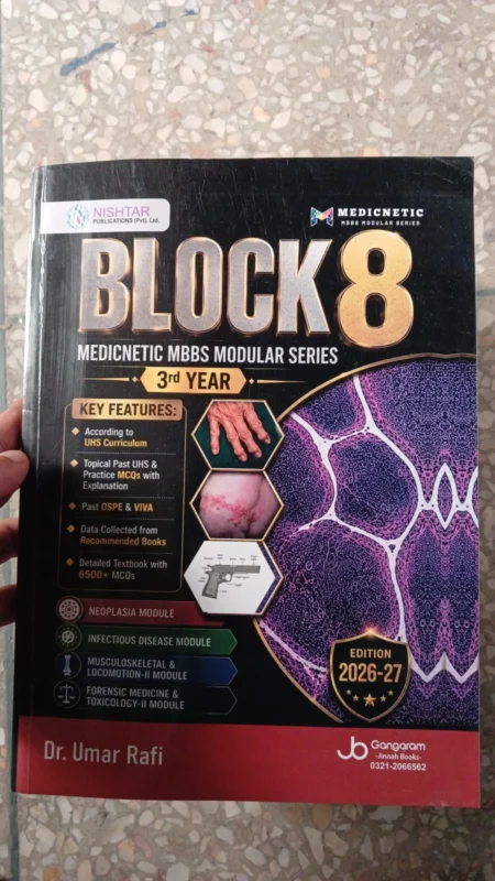 Block 8 Medicnetic MBBS Modular Series 3rd Year