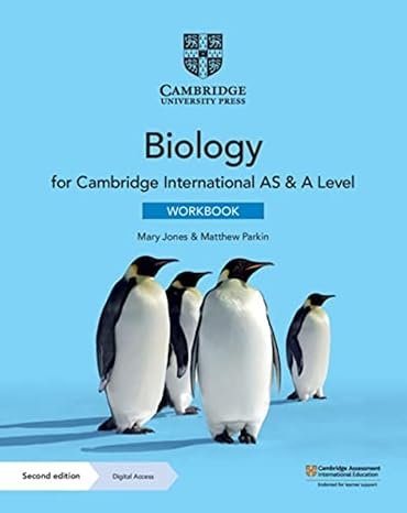 Cambridge International AS & A Level Biology Workbook with Digital Access