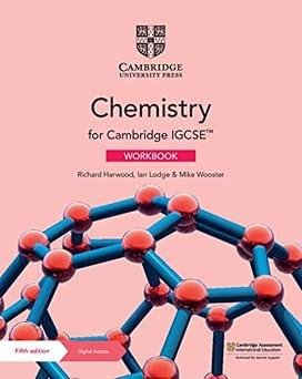 Cambridge IGCSE Chemistry Workbook 5th Edition with Digital Access