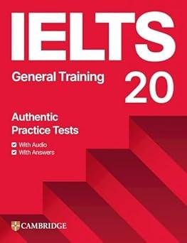 Cambridge IELTS 20 General Training with Audio