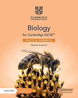 Cambridge IGCSE Biology Practical Workbook with Digital Access 4th Edition