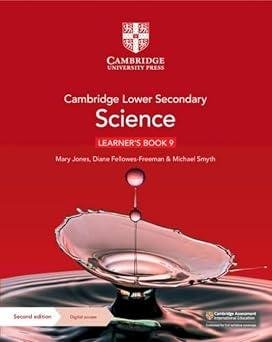 Cambridge Lower Secondary Science 9 Learner’s Book 2nd Edition (UK)