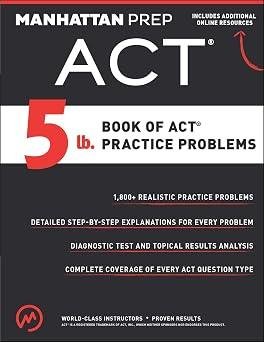 Book of ACT Practice Problems
