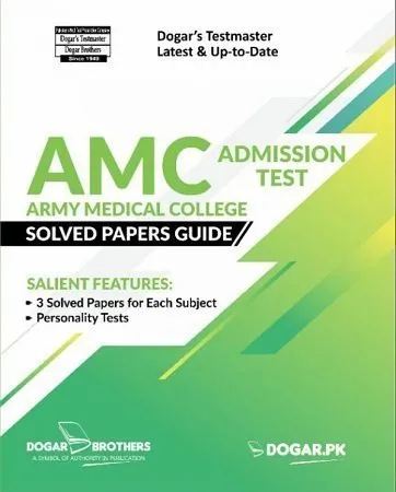 AMC Admission Test Solved Papers Guide 2022 Edition