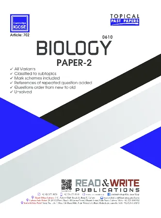 Biology IGCSE Paper 2 Past Paper Topical Art #702