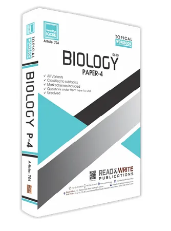 Biology IGCSE Paper 4 Past Paper Topical Art #704