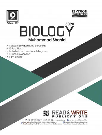 Biology O Level Notes by Muhammad Shahid Art #207