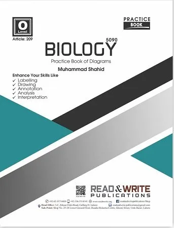 Biology O Level Practice Books of Diagrams Art #209