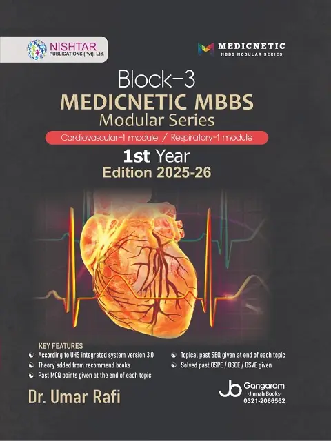 Block-3 MEDICNETIC MBBS Modular Series 1st Year Edition 2025-26
