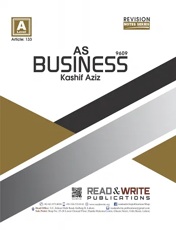 Business AS Level Notes by Kashif Aziz Art #133