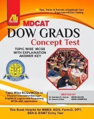 Dow Grads Concept Test MDCAT BCQs MCQs 2025 Edition