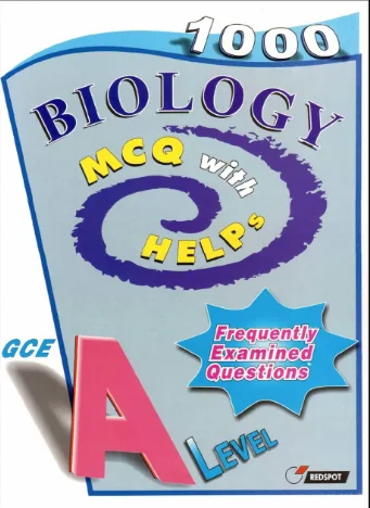 GCE A Level 1000 Biology MCQ with Helps Latest Redspot