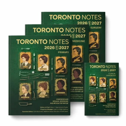 TORONTO NOTES 2026-2027-3 Volume Set