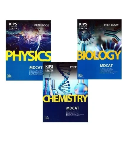 KIPS MDCAT Prep Books 2022 Set