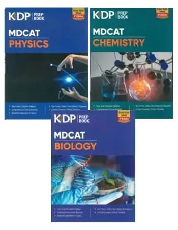 KIPS MDCAT Prep Books 2026 Set