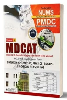 MDCAT Manual MCQs with Answers Explained Caravan Book House