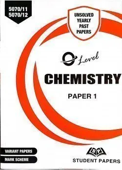 O Level Chemistry P1 Unsolved Upto Jun 2023