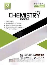 O Level Chemistry Paper 1 (MCQ) Unsolved Topical Art # 221