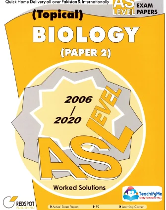 Redspot AS Level Biology Paper 2 Topical 2023 Edition