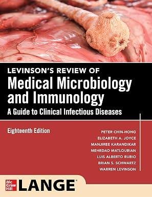 Levinson Medical Microbiology & Immunology 18e