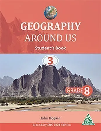 Geography Around Us Book 3 for Class 8 by John Hopkins