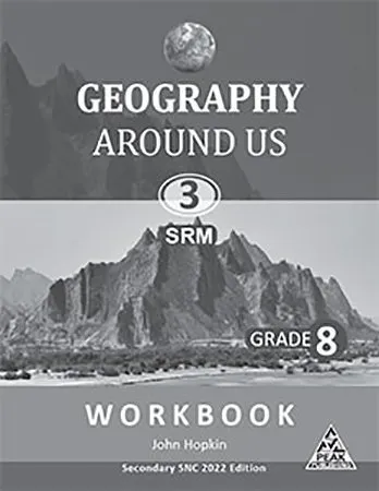 Geography Around Us Workbook 3 for Class 8