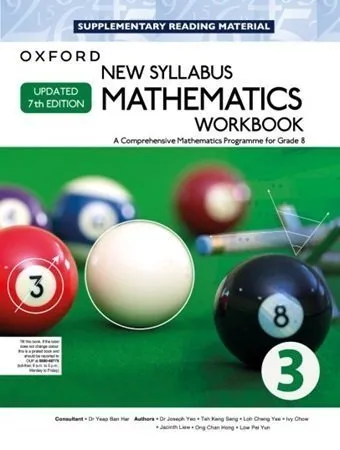 Oxford New Syllabus D Mathematics NSM Workbook a3 (D3) Updated 7th Edition SNC