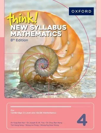 Think New Syllabus Mathematics 4 D4 8th edition